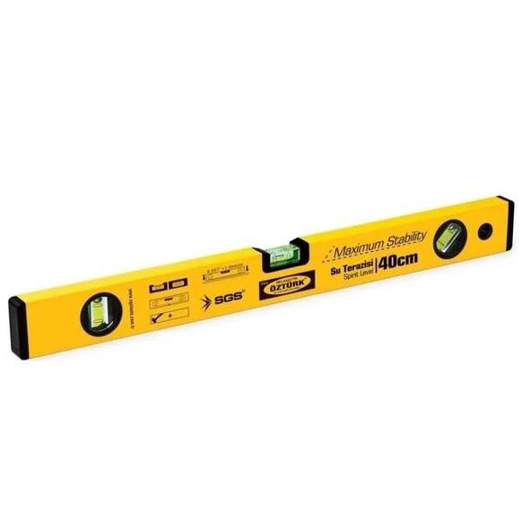 SGS Aluminyum Su Terazisi 40cm ürün görseli