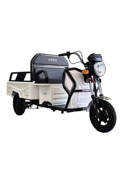 APEC Volta Apt4 3 Tekerli Elektrikli Motosiklet - Beyaz Volta ürün görseli 1