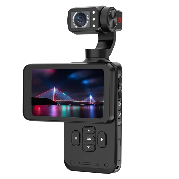 Mioji Mio Pocket 3 5K 30FPS 48MP 3 Eksenli Gimbal Kamera - 5