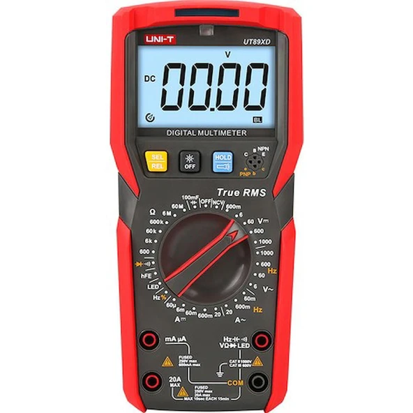 Unit UT89X Çok Fonksiyonlu True RMS Dijital Multimetre - Resim 3