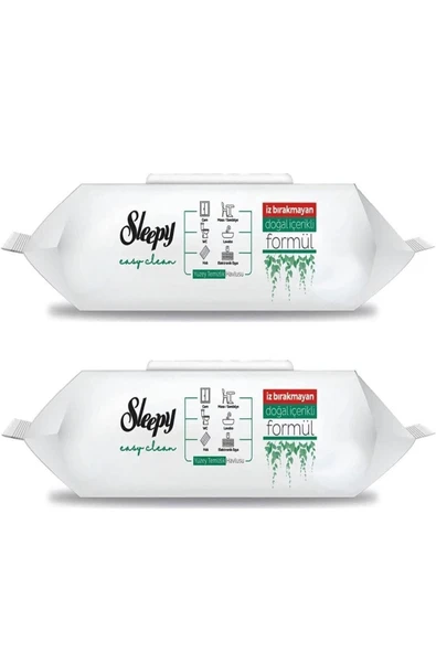 SLEEPY Sleepy Easy Clean Yüzey Tem. Havlusu 100 x2 Adet - Resim 2