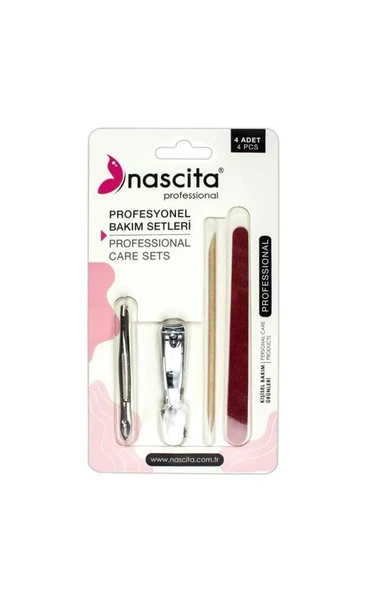 Nascita Profesyonel Tırnak Bakım Seti 4'lü