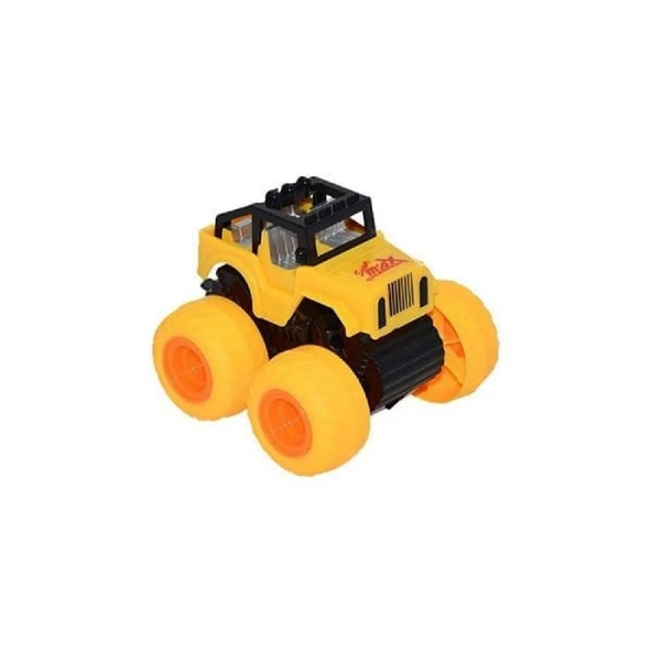 4x4 Bigfoot Truck Sürtmeli Arazi Jeep , Jip 9CM - Resim 2