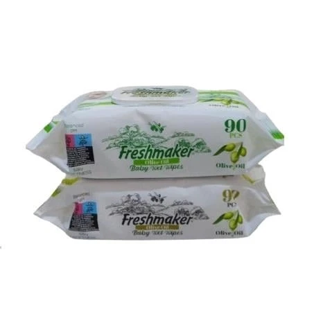 Freshmaker 90 LI (Zeytinyağlı) Islak Mendil - Resim 2