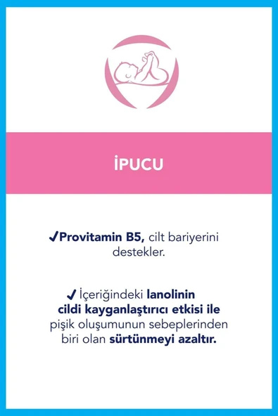 BEPANTHOL Bepanthol Baby Pişik Önleyici Merhem 100 G x 3 Adet - Resim 4