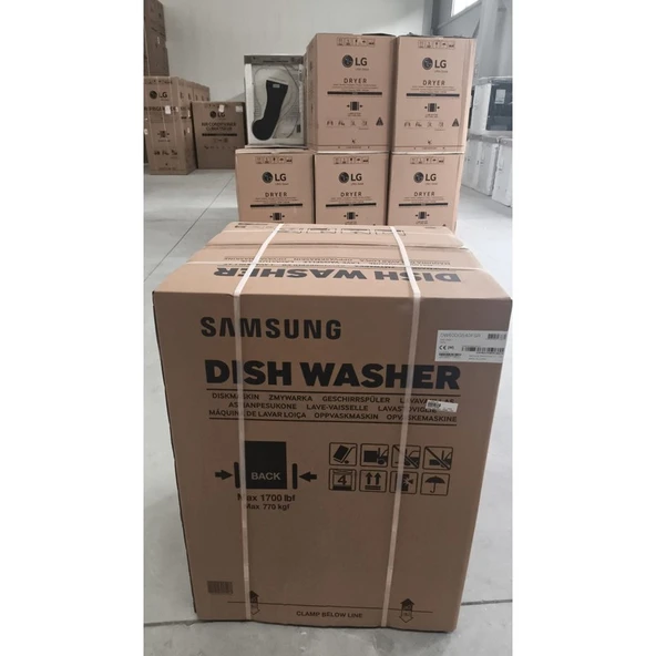 Samsung DW60DG540FSRTR 4 Programlı Bulaşık Makinesi, D Enerji Sınıfı - 5