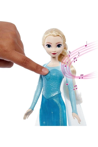 Of Disney Frozen Şarkı Söyleyen Elsa HLW55 - Resim 4