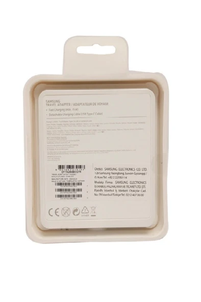 Samsung Type-c Hızlı Şarj Cihazı Beyaz - Resim 3