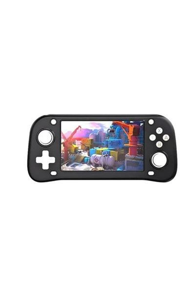 AteşTech XF43 Retro Oyun Konsolu 4.3 inç IPS Ekran 64 GB Kart 18000 Oyun EmuELEC 3000 mAh - Resim 5