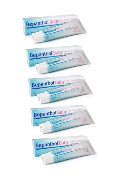 BEPANTHOL Bepanthol Baby Pişik Önleyici Merhem Krem 100 Gr. 5 Adet
