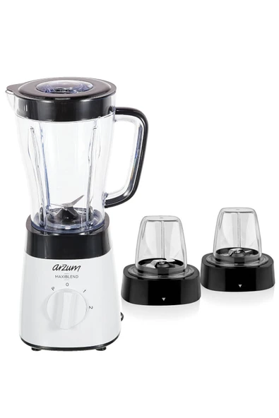 ARZUM 1057 MAXIBLEND SURAHI BLENDER BEYAZ - Resim 3