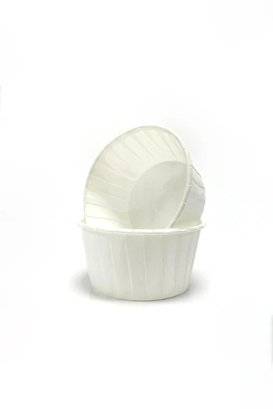 Kafem Muffin Kek Kapsülü Beyaz Büyük Boy 50li - K28 ürün görseli