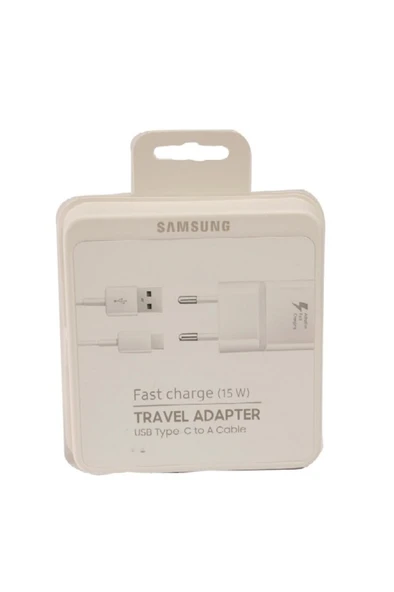 Samsung Type-c Hızlı Şarj Cihazı Beyaz - Resim 2