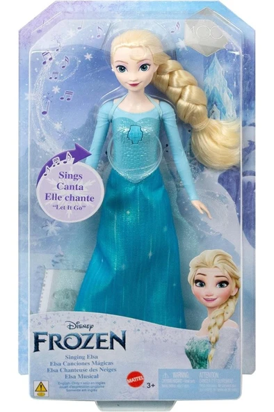 Of Disney Frozen Şarkı Söyleyen Elsa HLW55 - Resim 7