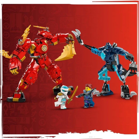 LEGO 71808 NINJAGO® Kai'nin Ateş Elementi Robotu - Resim 4