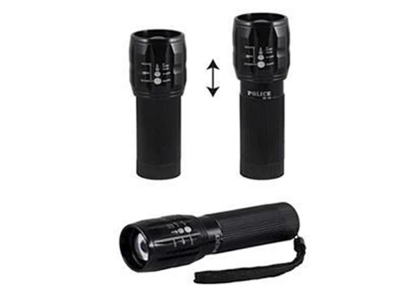 Police PC-14 El Feneri Tekli (3 Tane İnce Kalem Pille Çalışır) ürün görseli 1