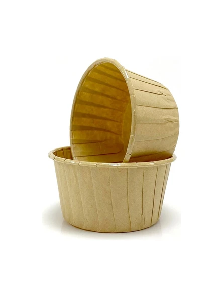 Kafem Muffin Kek Kapsülü Kraft Büyük Boy 50li - K26 ürün görseli