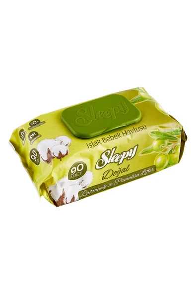 SLEEPY Sleepy Zeytinyağlı 90'lı Islak Mendil ürün görseli