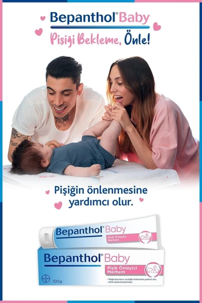 BEPANTHOL Bepanthol Baby Pişik Önleyici Merhem 100 gr+ Baby Pişik Önleyici Merhem 50 gr - Resim 3