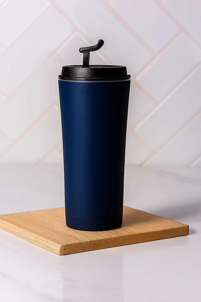 Thermohis 5534C ÇELİK TERMOS BARDAK LACİVERT ürün görseli