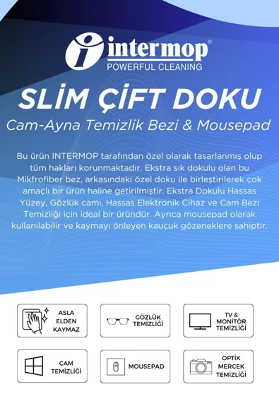 SLEEPY Sleepy Easy Clean Yüzey Tem. Havlusu 100 x4 Adet - Resim 5