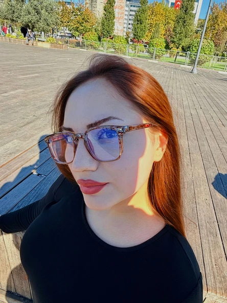 Bilgisayar, Tablet ve Telefon Dijital Ekranlar için Mavi Işık Korumalı Gözlük ürün görseli