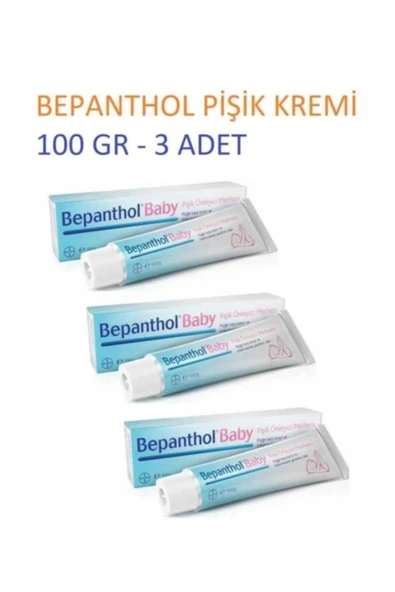 BEPANTHOL Bepanthol Baby Pişik Kremi Pişik Önleyici 3 Adet 100 gr ürün görseli