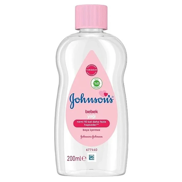 Johnson's Baby Bebek Masaj Yağı 200 ML ürün görseli