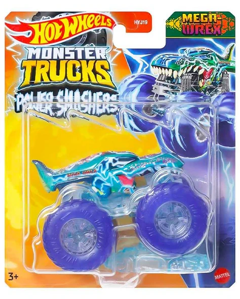 Hot Wheels Monster Trucks Power Smashers Mega Wrex 1:64 Die Cast Araç HYJ22 ürün görseli