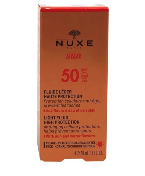 Nuxe Sun Yağlı Ciltler İçin Krem SPF50 50 ml