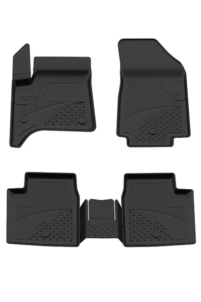 Sahler Opel Frontera Hybrit 2025 ve Sonrası 4.5D Paspas 3D Rizline Üst Bagaj Havuzu - Resim 2