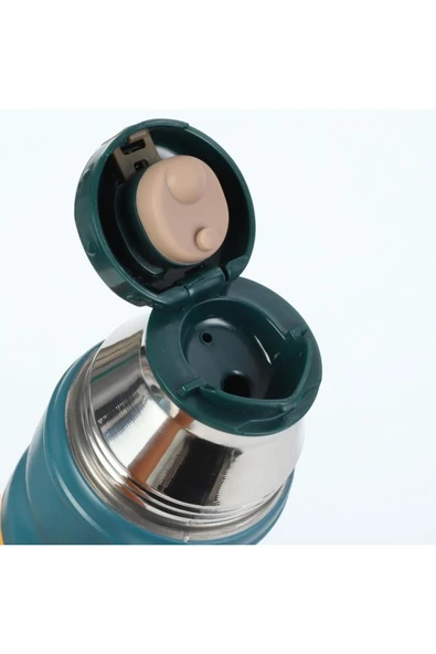 Thermohis 6161 Çelik Termos Bardaklı MAVİ - Resim 3