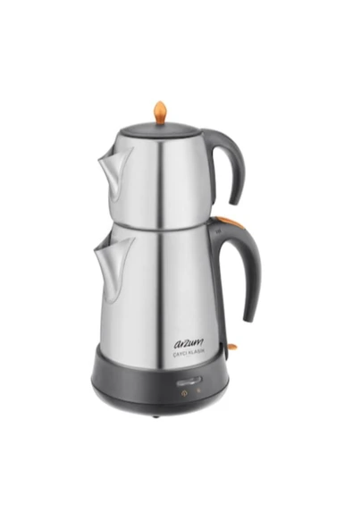 ARZUM 3004 CAYCI KLASIK CAY ROBOTU PARLAK INOX ürün görseli 1