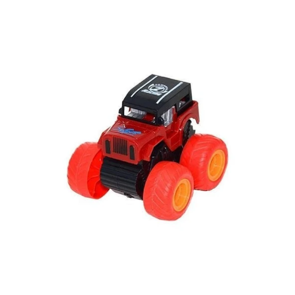 4x4 Bigfoot Truck Sürtmeli Arazi Jeep , Jip 9CM - Resim 3