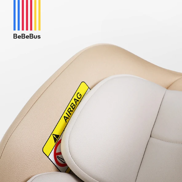BeBeBus Cocoon+ Bebek Oto Koltuğu Gold (Türkiye Garantili) - Resim 6