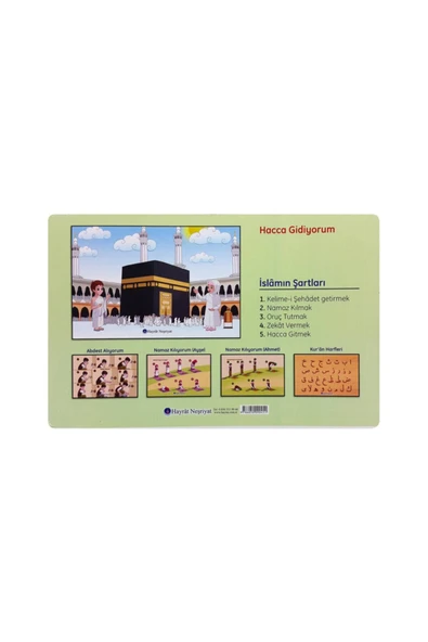 Hacca Gidiyorum Yapboz-1126 - Resim 6