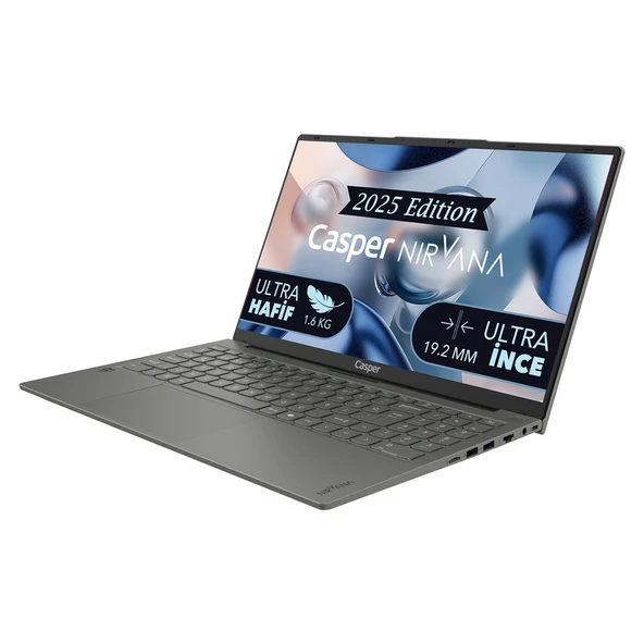 Casper Nirvana X600.1362-BV00A-G-F-KM35S Intel Core I7-13620H 16GB Ram 500GB Nvme SSD 15,6 " Windows 11 Home Taşınabilir Bilgisayar + Kablolu Mouse ürün görseli