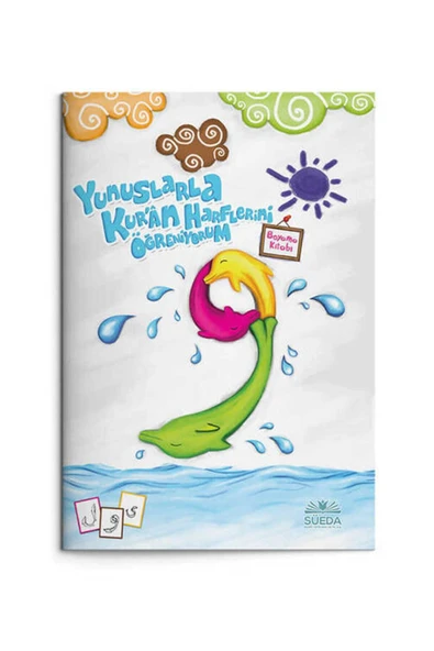 Yunuslarla Kuran Harfleri Öğreniyorum Boyama Kitabı ürün görseli