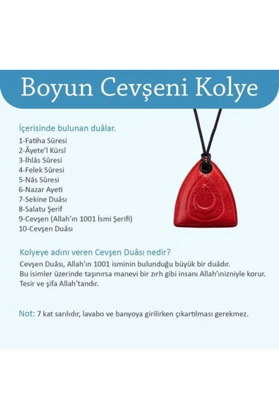 Boyun Cevşeni - Lila Renk (CEVŞENÜ'L KEBİR) - Resim 2