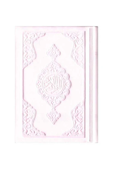 Büyük Cep Boy Termo Deri Kuran-ı Kerim (toz Pembe, Mühürlü) ürün görseli