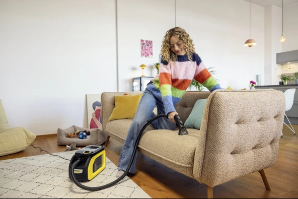 Karcher SE 3 Compact Yellow Koltuk ve Halı Yıkama Makinesi - 6