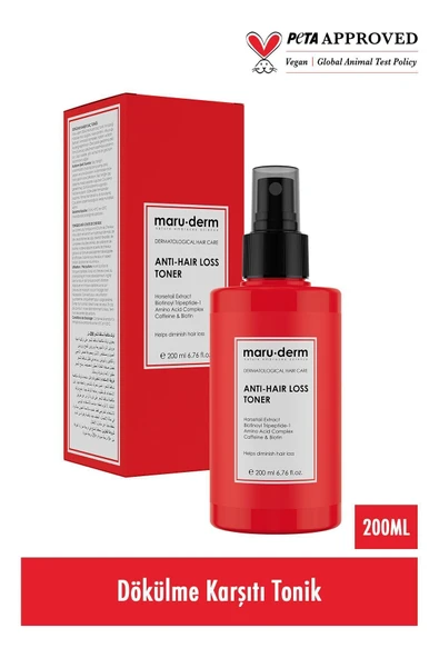Saç Tonik | Biotin & Kafein Dökülme Karşıtı Saç Toniği Sağlıklı Uzamaya Yardımcı 200 ML | Vegan - 2