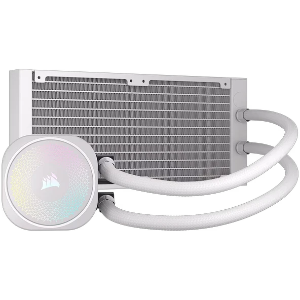 CORSAIR NAUTILUS 240 RS ARGB 240mm Beyaz İşlemci Sıvı Soğutucu CW-9060094-WW - Resim 3