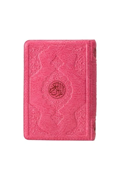 Çanta Boy Kur'an-ı Kerim (pembe Renk, Kılıflı, Mühürlü) ürün görseli