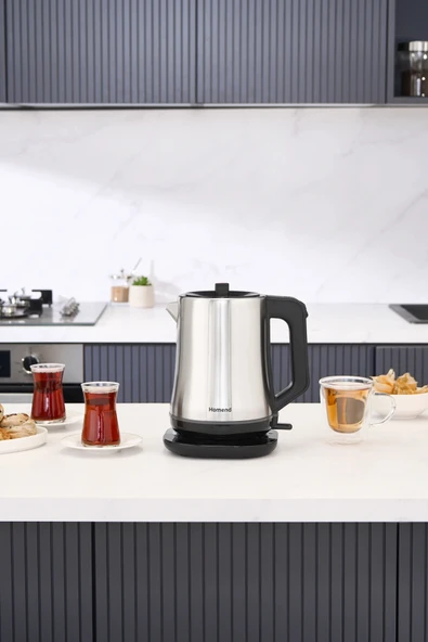 Homend Royaltea Elegant 1777H Inox Çay Makinesi - Resim 3