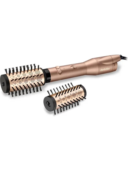 Babyliss Hava Üflemeli Döner Başlıklı Saç Şekillendirici 650W, 2 Başlık, İyon Teknolojisi, Big Hair Dual Rose Gold, AS952E ürün görseli