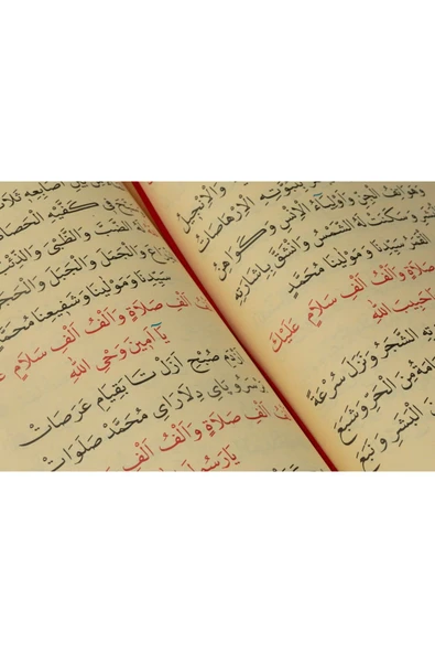 Hizb-ül Hakaik Orta Boy Bilgisayar Hattı Termo Cilt - Resim 6