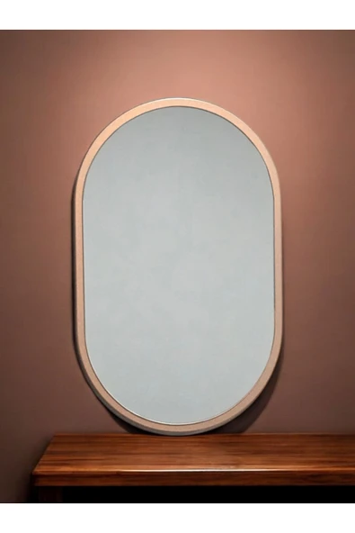 CG HOME Masa Aynası, Çerçeveli Ayna, Duvar Aynası, Minyatür 40x25 CM ürün görseli