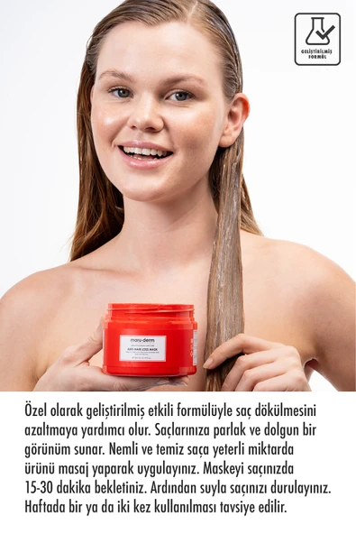 Saç Maskesi | Saç Dökülme Karşıtı Saç Maskesi 300 ML | Tüm Saç Tipleri | Vegan - 4
