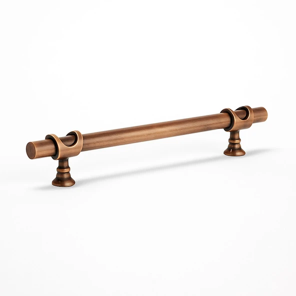 Arsin 192 mm Soft Antik Metal Mobilya Çekmece Dolap Kapak Kulpu Paslanmaz Dayanıklı Tasarım Kulpları - Resim 8